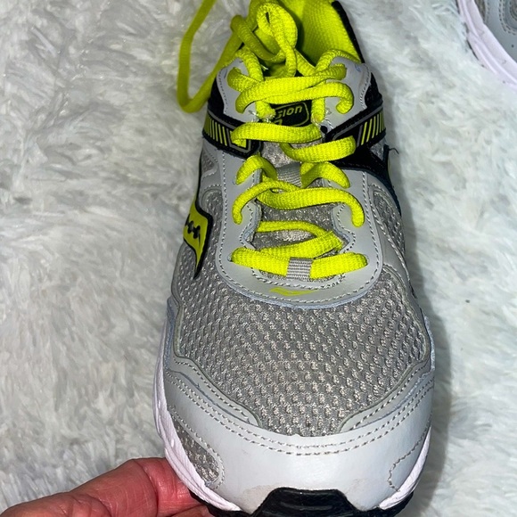 Saucony Grid Cohesion 10 Grey Running Shoes SY57141 Sz6M - Picture 4 of 7